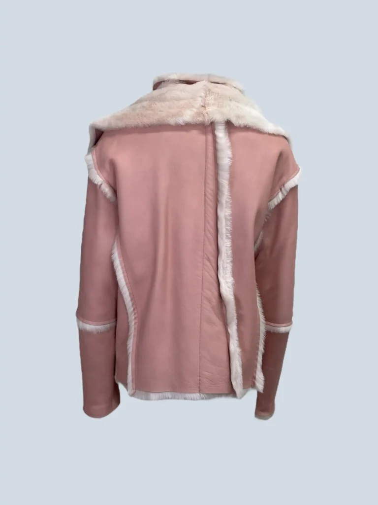 Leather and shearling jacket, 44., photo 3 of 6