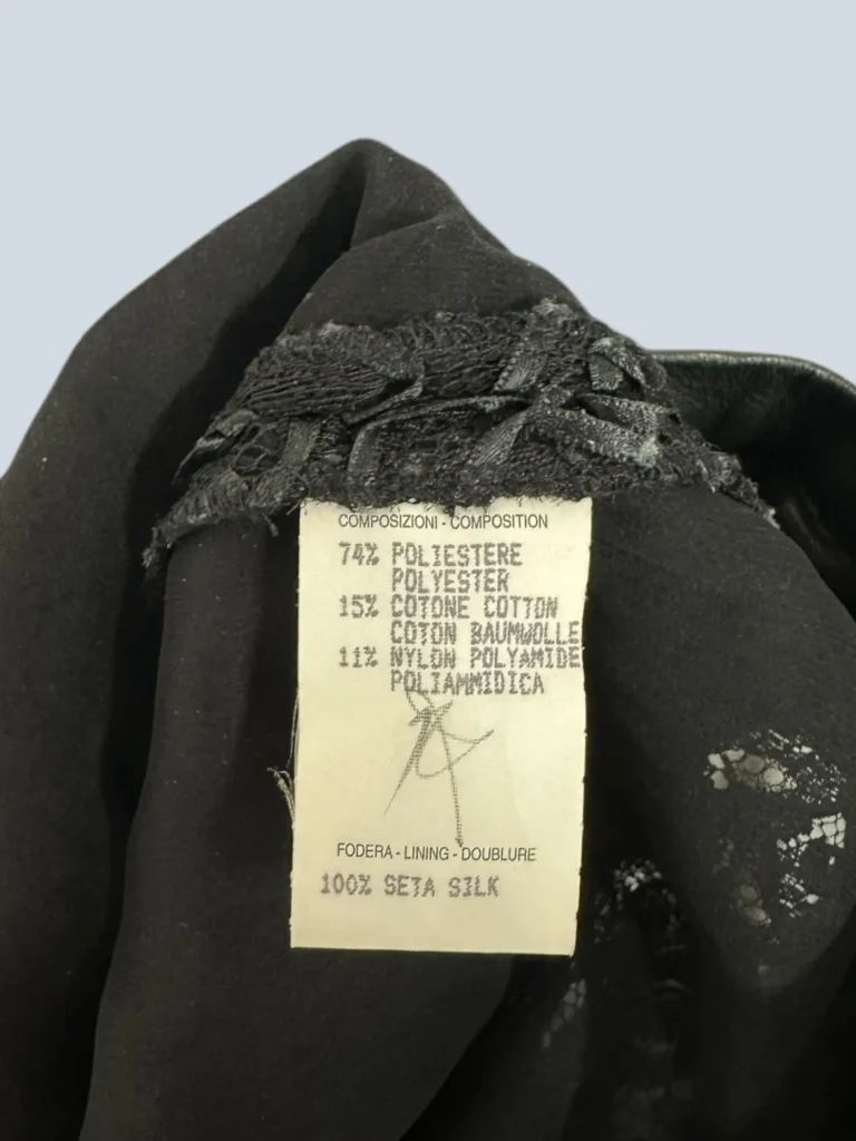 By Tom Ford, pantaloni a zampa in pizzo con inserti in pelle, 40., foto 8 di 11