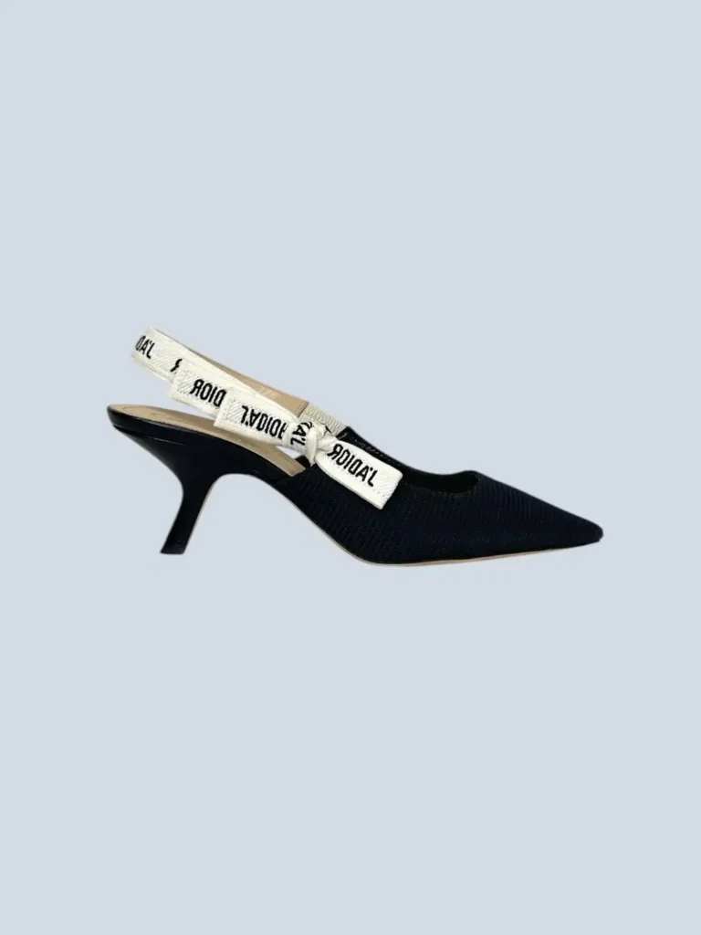 Slingback J'Adior in tessuto tecnico, 37.