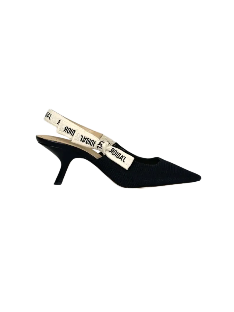 Slingback J'Adior in tessuto tecnico, 37.