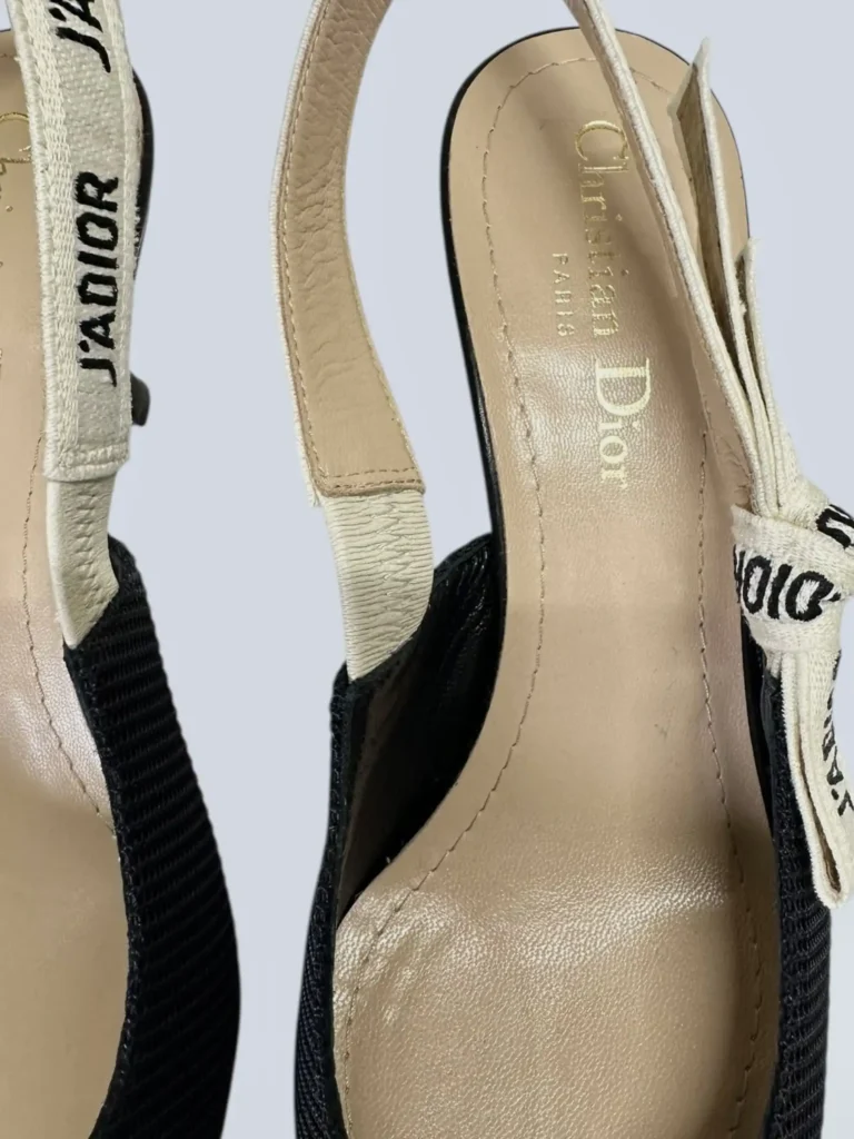 Slingback J'Adior in tessuto tecnico, 37., foto 8 di 9