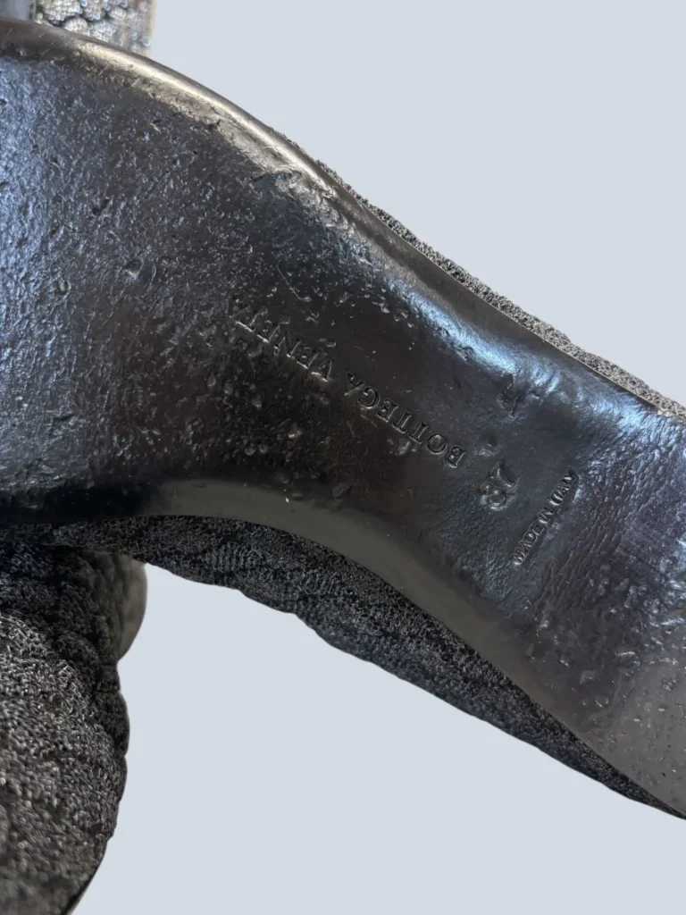 Lurex and braided leather boots, 37., photo 11 of 11