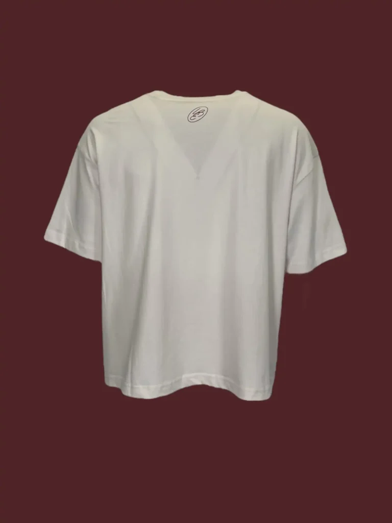 Off-white cotton T-shirt, photo 3 of 4