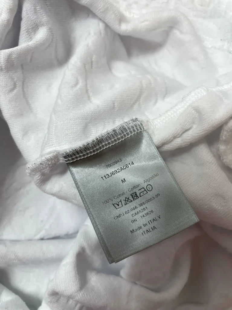 Dior Oblique cotton terry jacquard T-shirt, M., photo 6 of 7