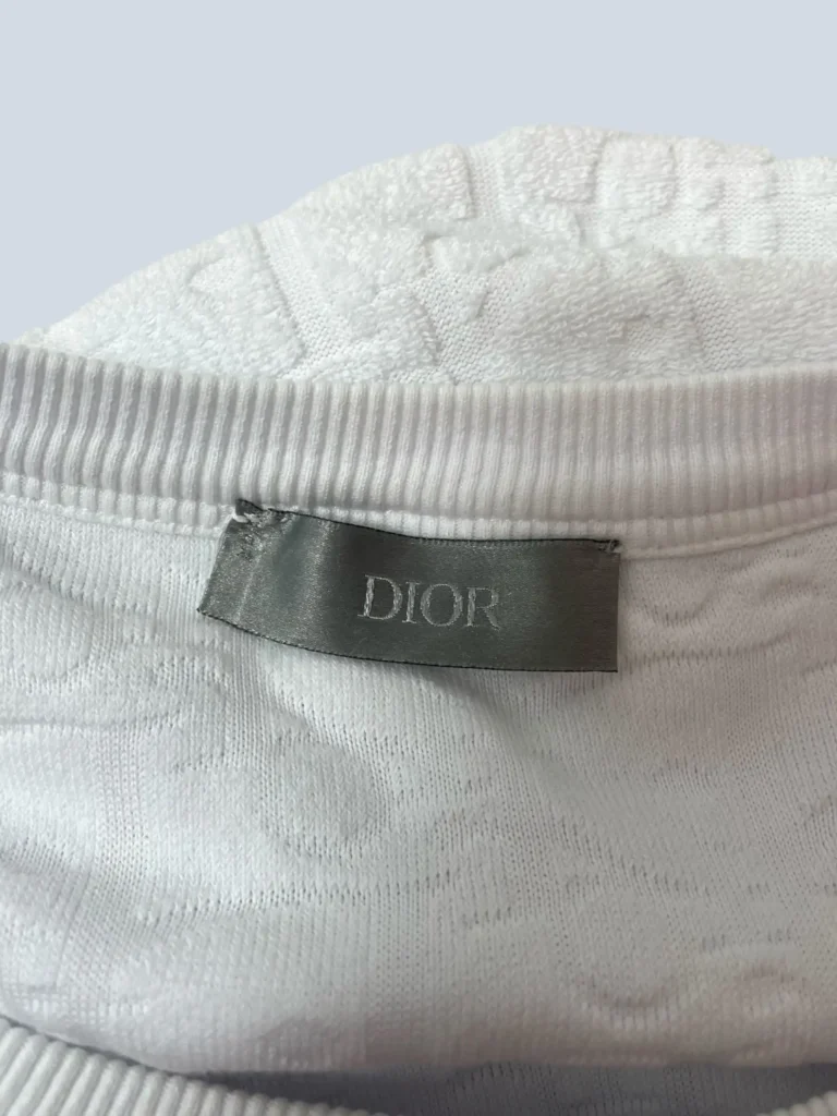 Dior Oblique cotton terry jacquard T-shirt, M., photo 4 of 7