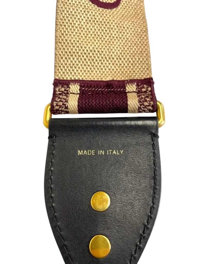 Logo embroidered canvas adjustable strap, photo 4 of 6