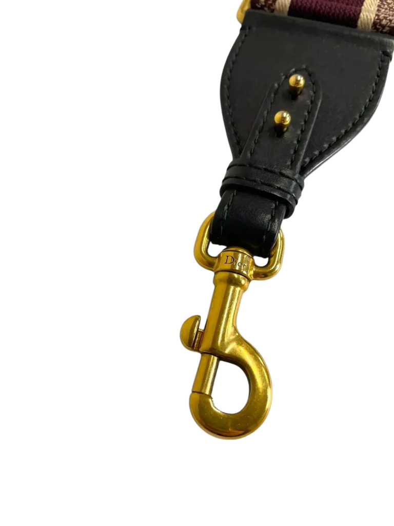 Logo embroidered canvas adjustable strap, photo 6 of 6
