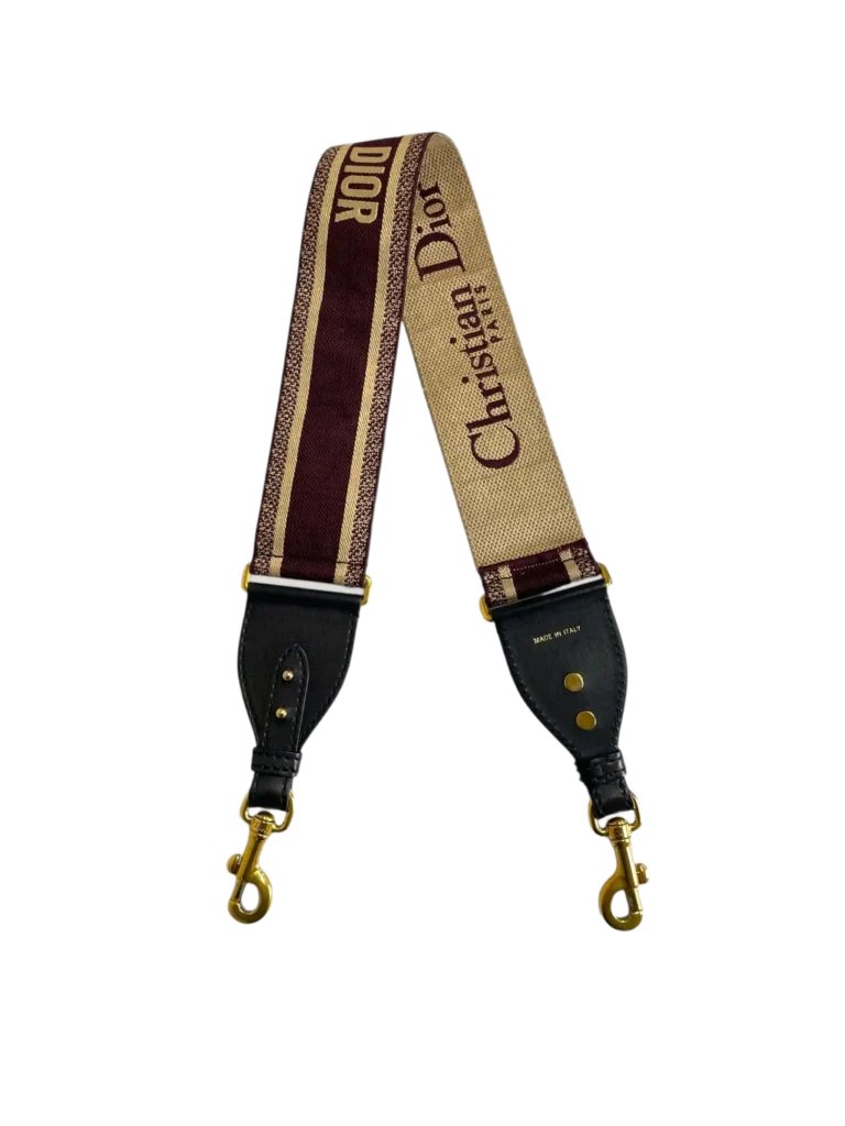 Logo embroidered canvas adjustable strap, photo 2 of 6