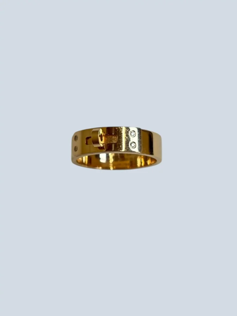 Anello Kelly in oro rosa e diamanti., foto 3 di 5