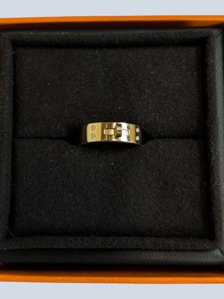 Anello Kelly in oro rosa e diamanti., foto 5 di 5