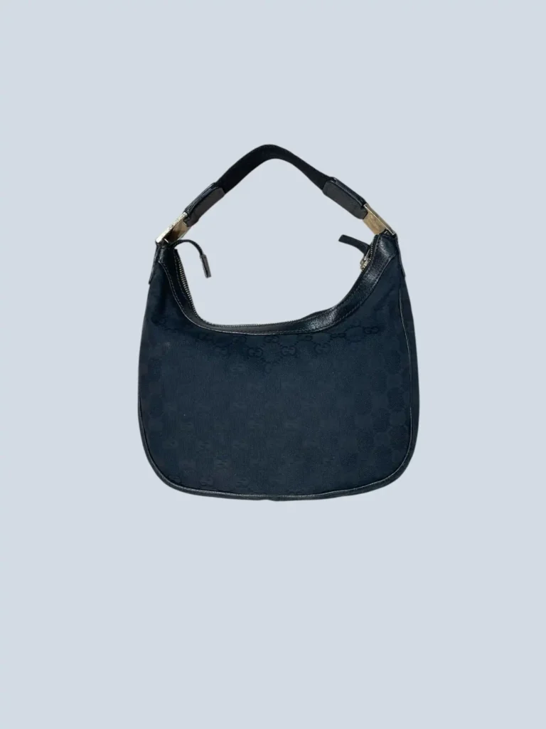 Borsa a mano in tela Monogram e pelle., foto 2 di 8