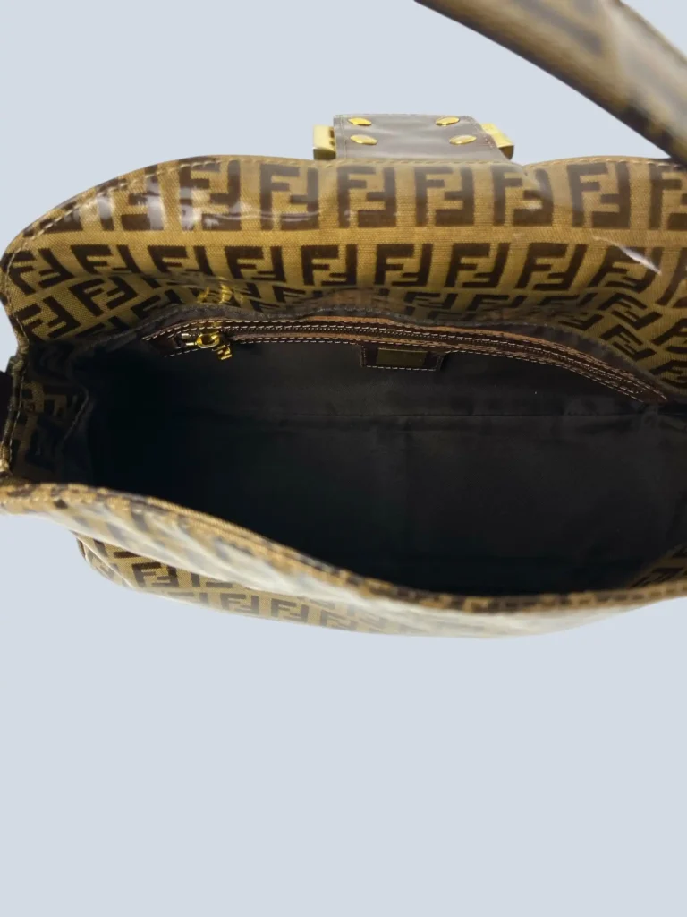 Zucchino vinyl Baguette shoulder bag, photo 6 of 10