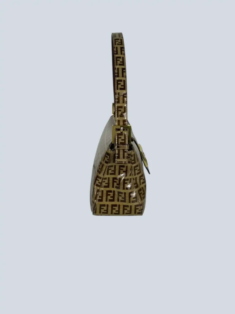 Zucchino vinyl Baguette shoulder bag, photo 3 of 10