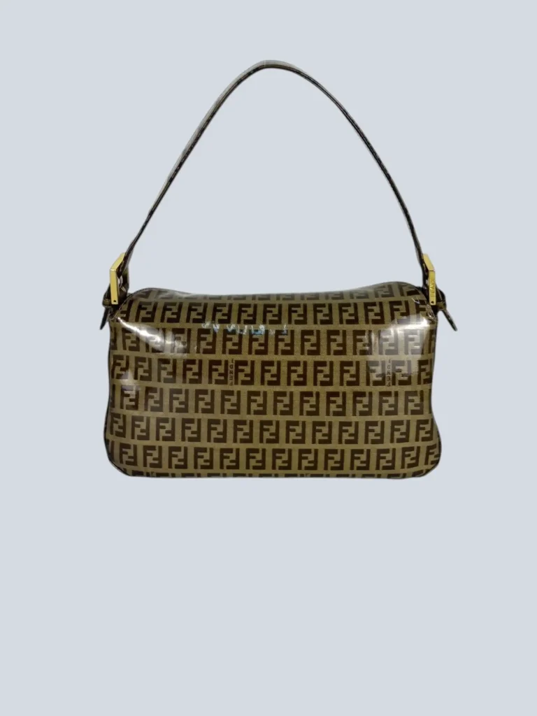Zucchino vinyl Baguette shoulder bag, photo 5 of 10