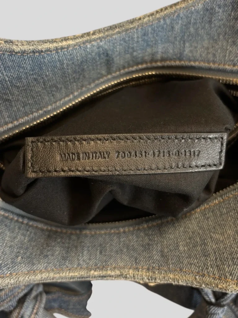 Neo Cagole denim and rhinestone bag, photo 8 of 9