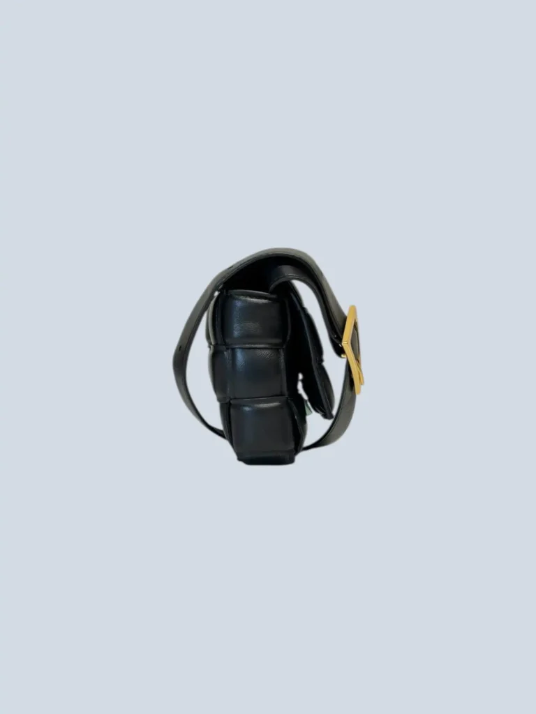 Borsa Padded Cassette piccola in pelle., foto 3 di 13