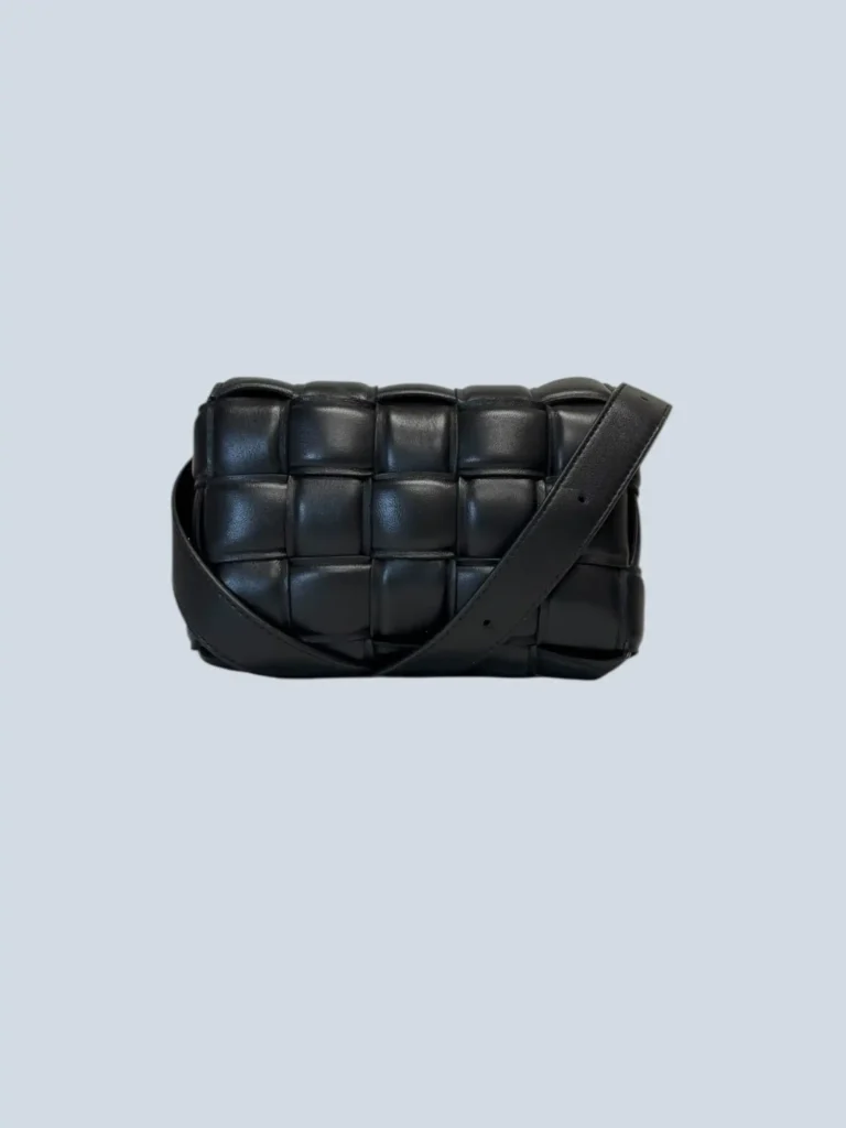 Borsa Padded Cassette piccola in pelle., foto 4 di 13