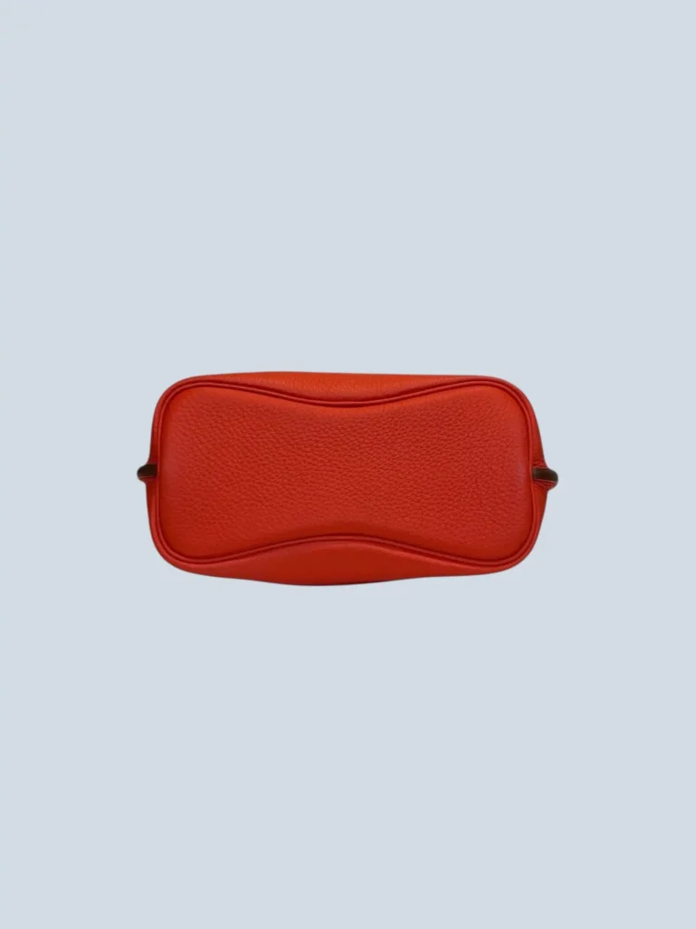 Borsa a spalla So Kelly 22 in pelle Pivoine Togo., foto 5 di 12