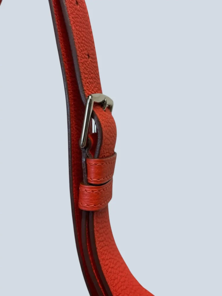 Borsa a spalla So Kelly 22 in pelle Pivoine Togo., foto 9 di 12