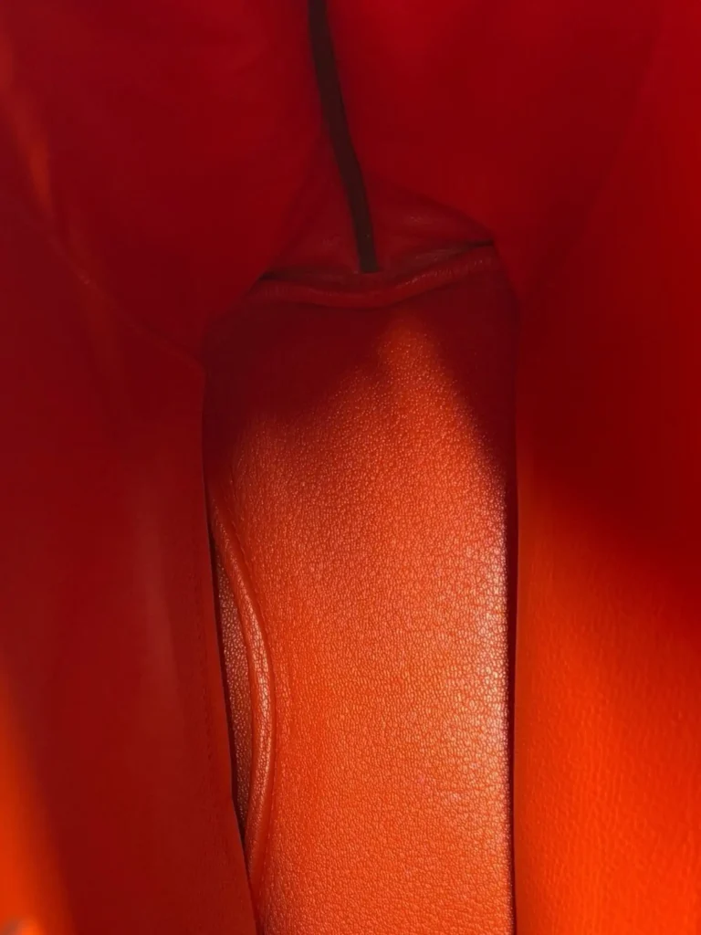 Borsa a spalla So Kelly 22 in pelle Pivoine Togo., foto 10 di 12