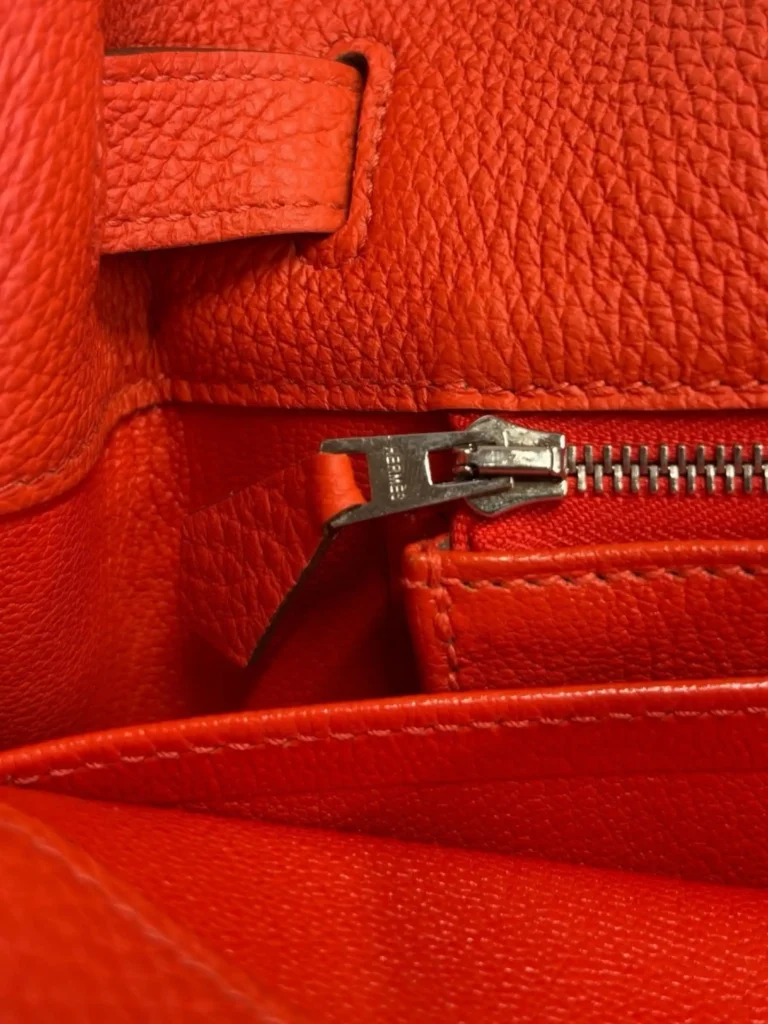 Borsa a spalla So Kelly 22 in pelle Pivoine Togo., foto 12 di 12