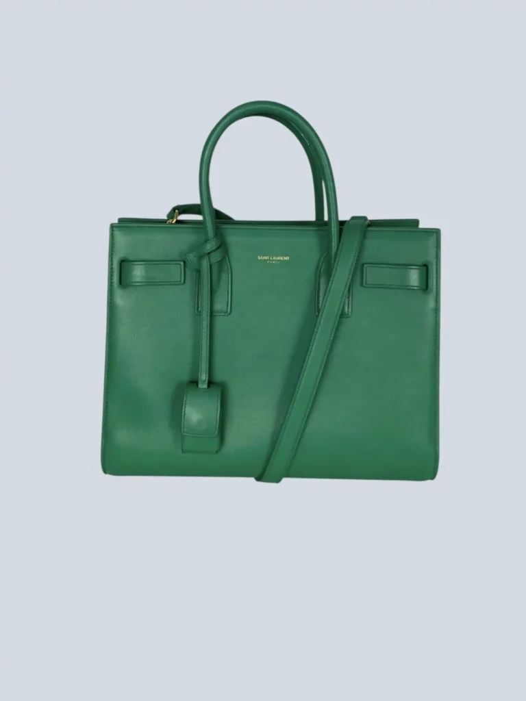 Borsa Sac De Jour Baby in pelle liscia.