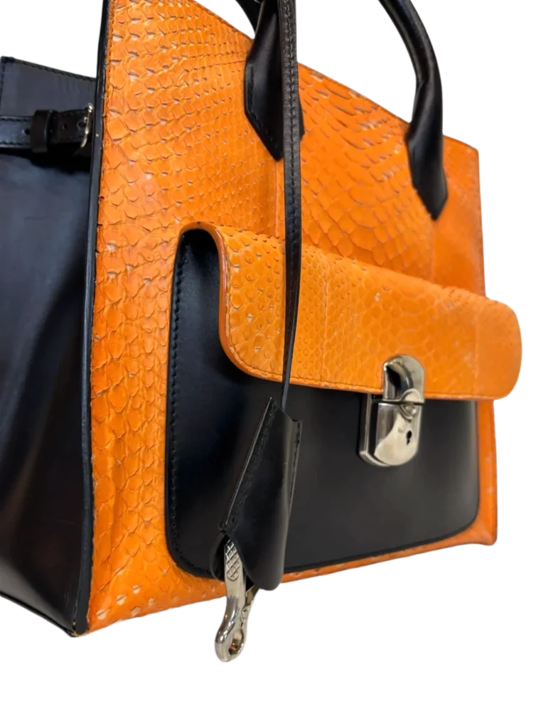 Exotic leather Padlock bag, photo 11 of 11
