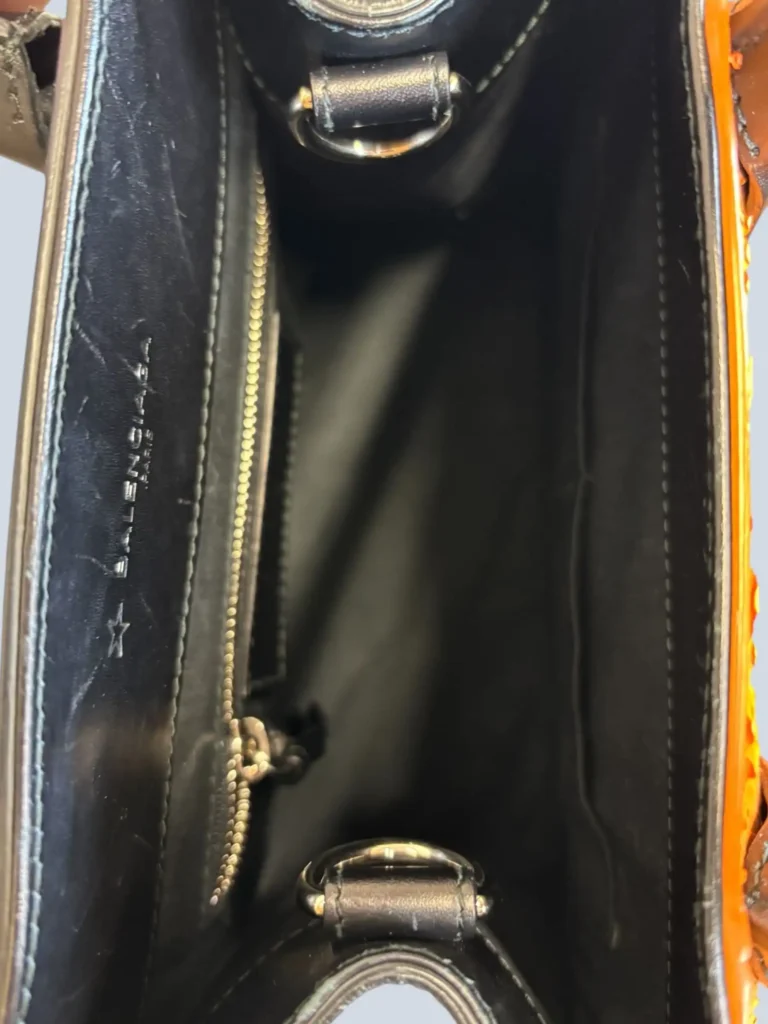 Borsa Padlock in pelle esotica., foto 8 di 11