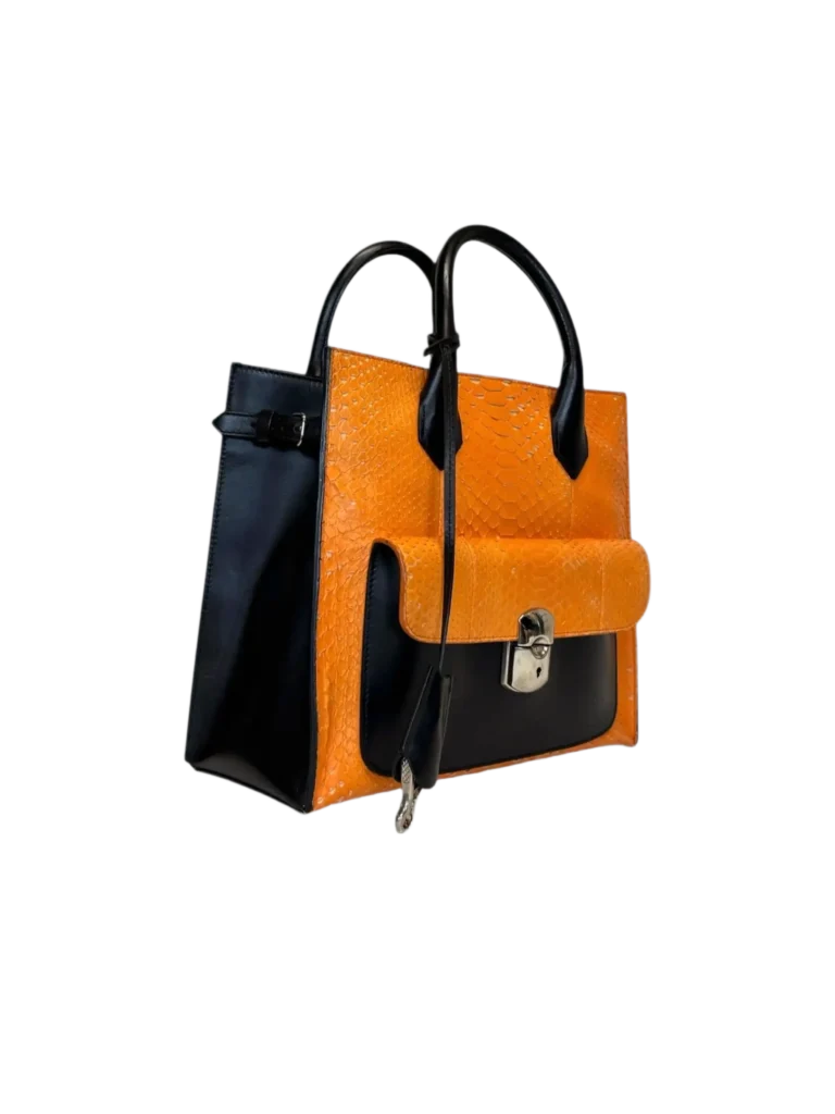 Exotic leather Padlock bag, photo 2 of 11