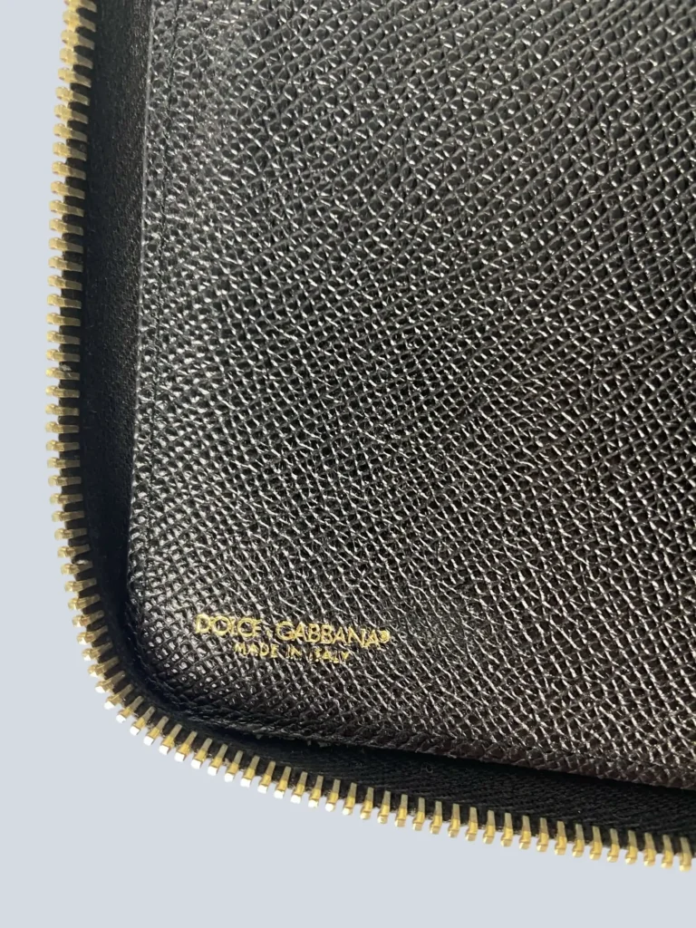 Portafoglio in pelle dauphine leopard., foto 5 di 8