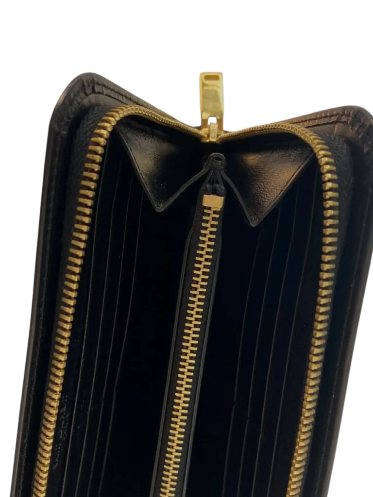 Smooth leather zip-around wallet, photo 6 of 7