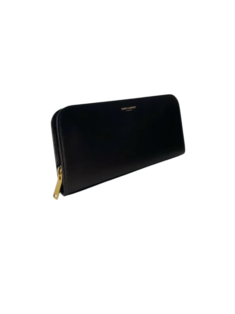 Smooth leather zip-around wallet, photo 2 of 7