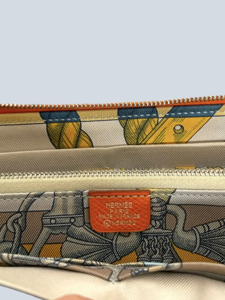 Portafoglio Azap Silk in pelle Epsom., foto 8 di 9