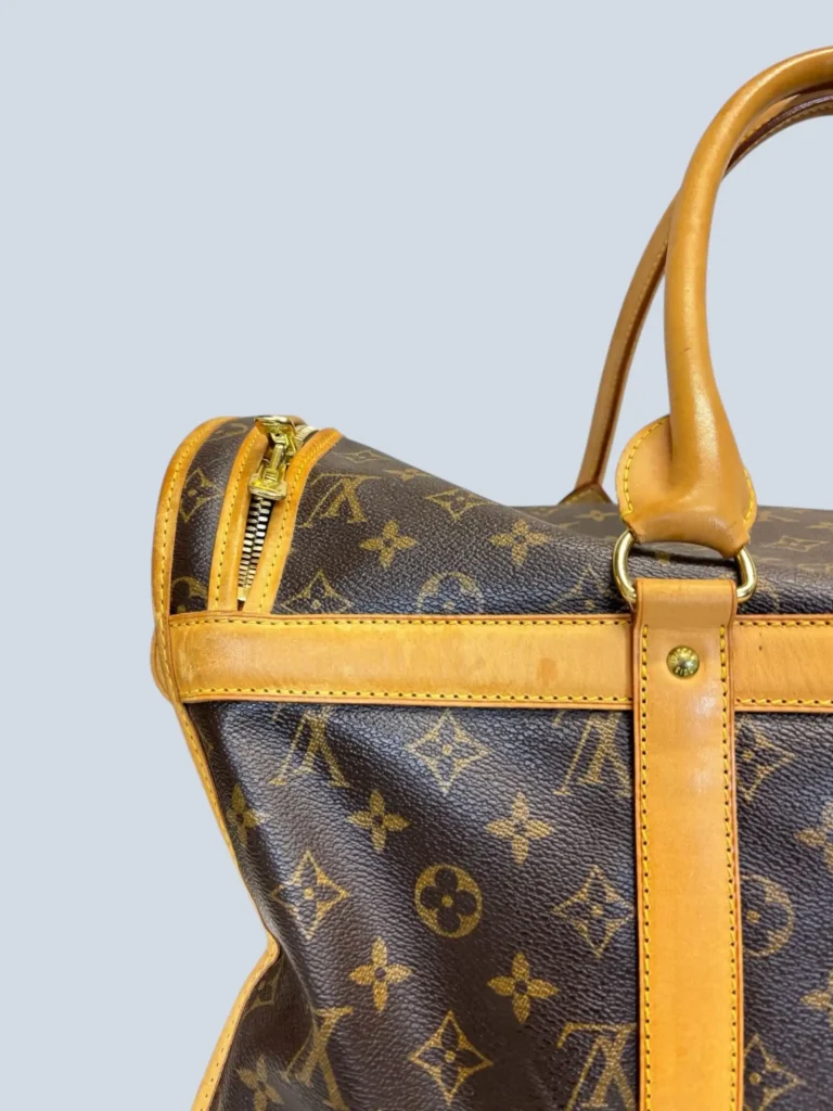 Dog Carrier in tela Monogram e pelle., foto 8 di 15