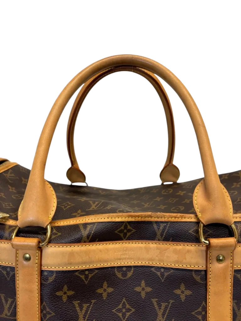 Dog Carrier in tela Monogram e pelle., foto 7 di 15