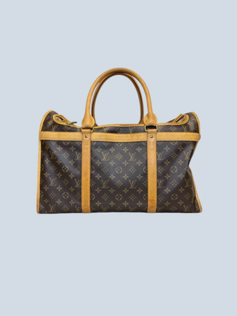 Dog Carrier in tela Monogram e pelle., foto 4 di 15