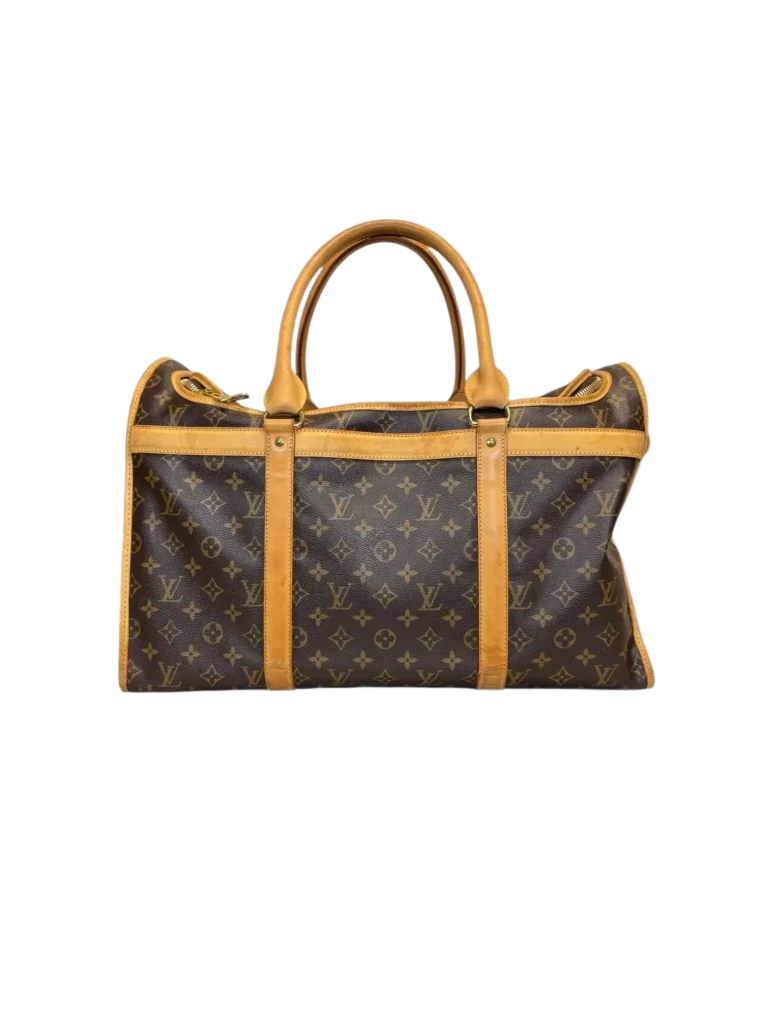 Dog Carrier in tela Monogram e pelle., foto 4 di 15