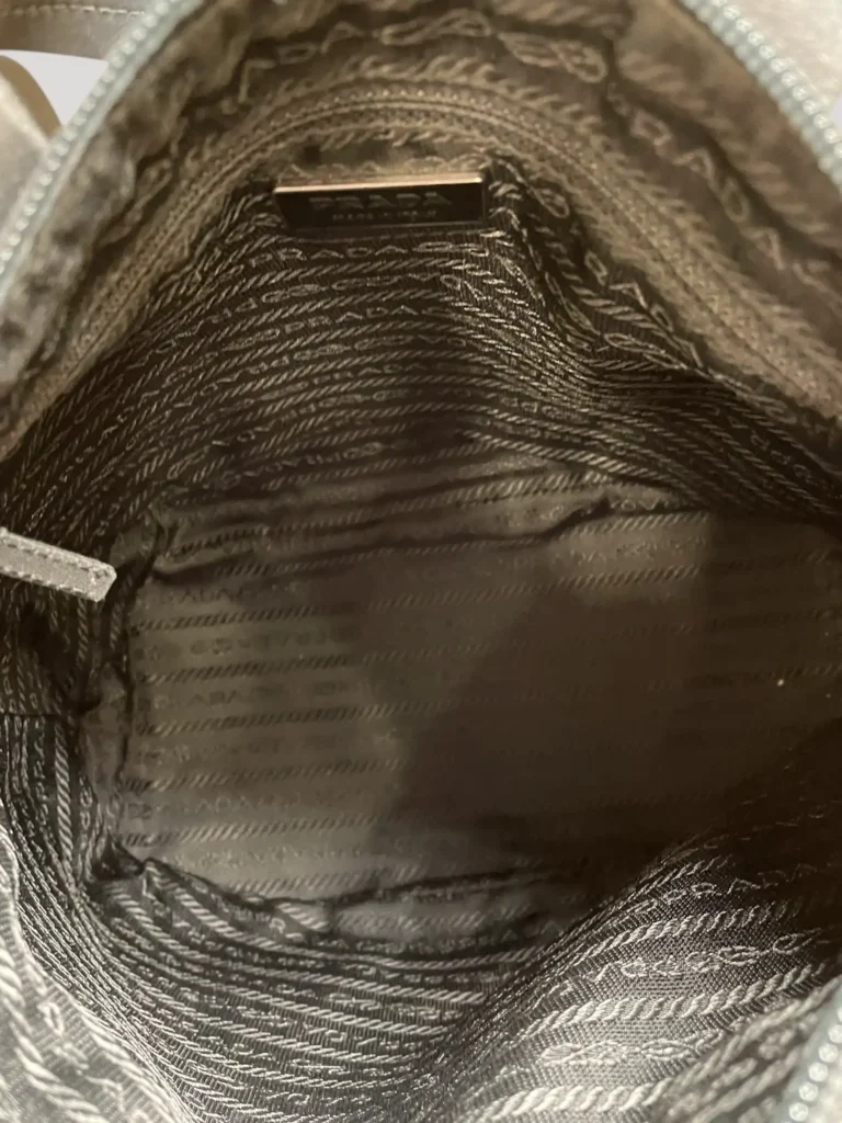 Nylon and leather top handle bag, photo 9 of 13