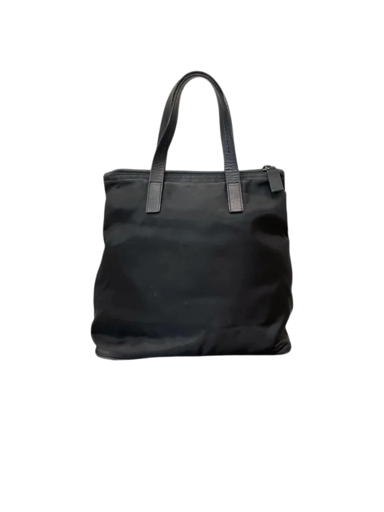 Nylon and leather top handle bag, photo 5 of 13