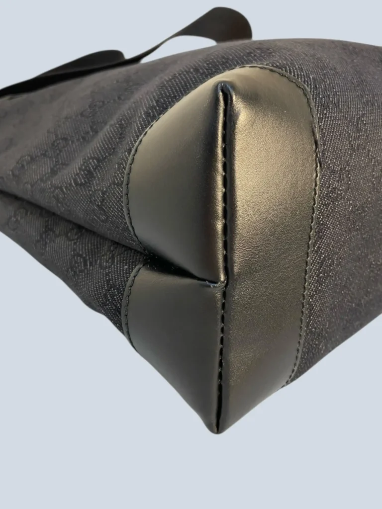 Borsa tote in tela Monogram e pelle., foto 7 di 12