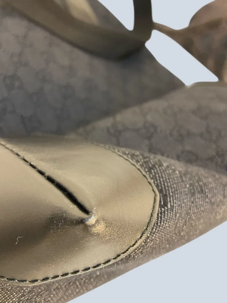 Borsa tote in tela Monogram e pelle., foto 10 di 12