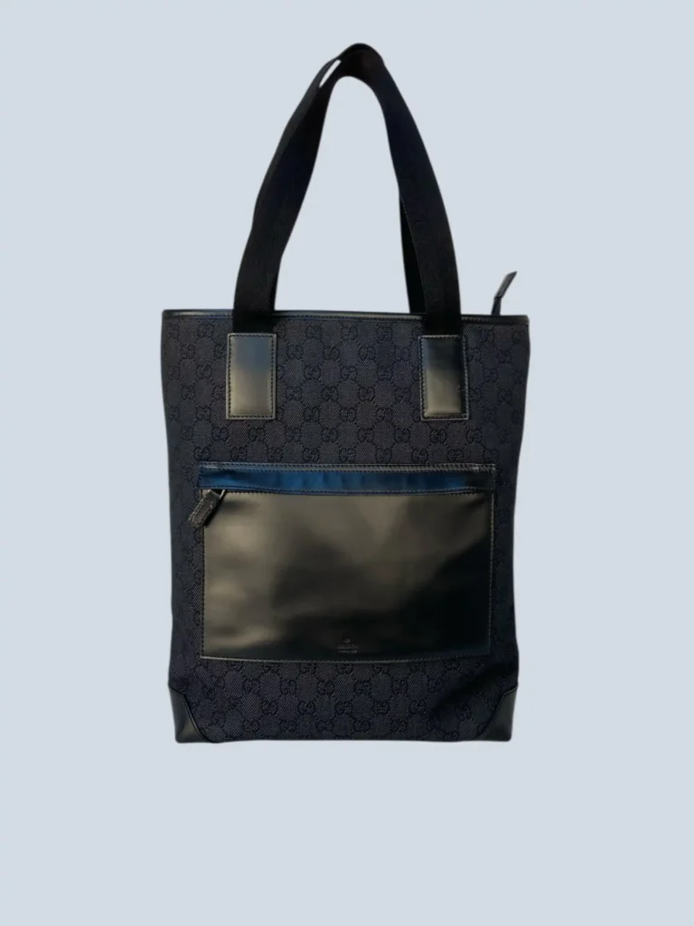 Borsa tote in tela Monogram e pelle.