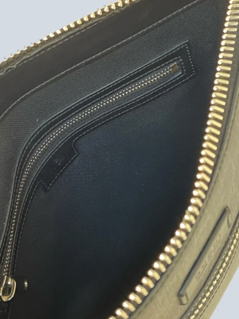 Borsa a tracolla Messenger Media in tela Monogram e pelle., foto 7 di 9