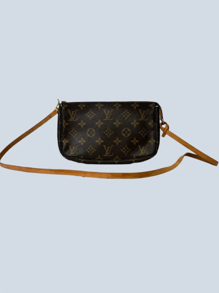 Borsa a tracolla Accessoires in tela Monogram e pelle., foto 4 di 10