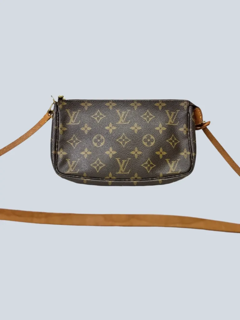 Borsa a tracolla Accessoires in tela Monogram e pelle., foto 5 di 10