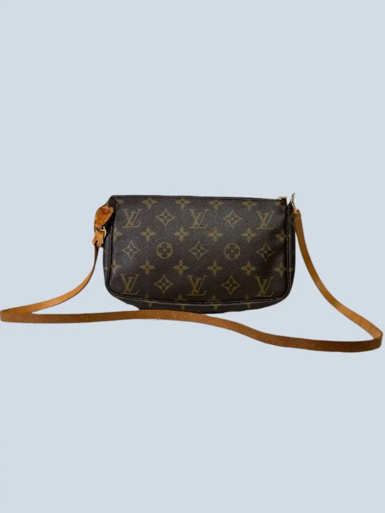 Borsa a tracolla Accessoires in tela Monogram e pelle., foto 3 di 10