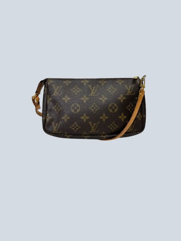 Borsa a tracolla Accessoires in tela Monogram e pelle.