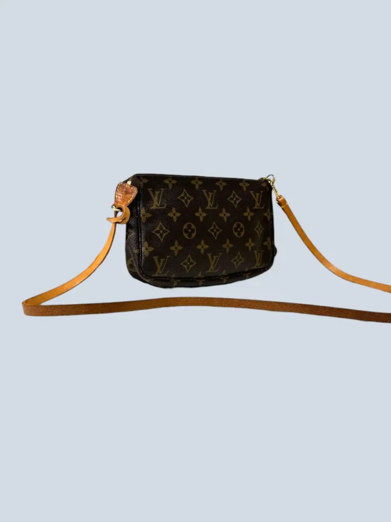 Borsa a tracolla Accessoires in tela Monogram e pelle., foto 7 di 10
