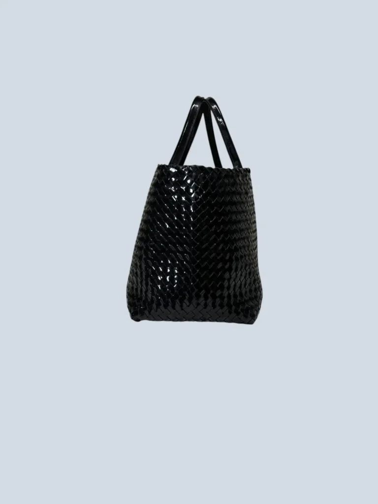 Borsa tote Cabat Grande in pelle lucida., foto 3 di 11