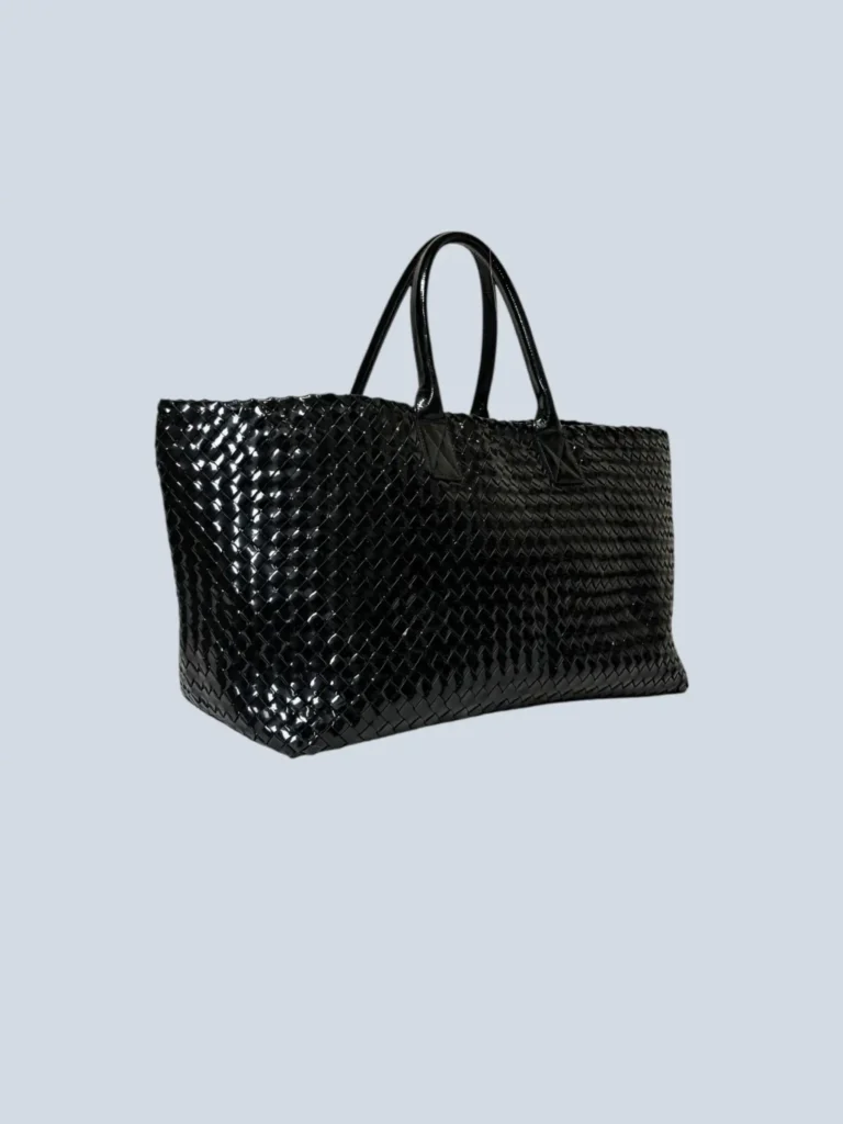 Borsa tote Cabat Grande in pelle lucida., foto 2 di 11